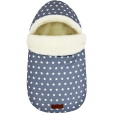 Конверт "Bambino" Star Line Grey Меховой Зима